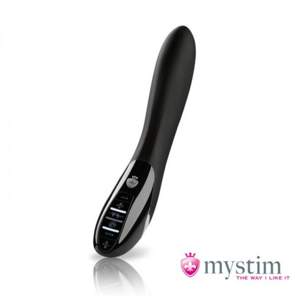 Вібратор з електростимуляцією Mystim Electric Eric E-Stim Vibrator, чорний