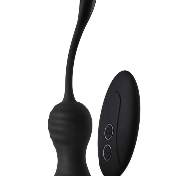 Віброяйце з пультом керування Dream Toys Dark Desires Virginia чорний, 18. 6 х 3. 5 см
