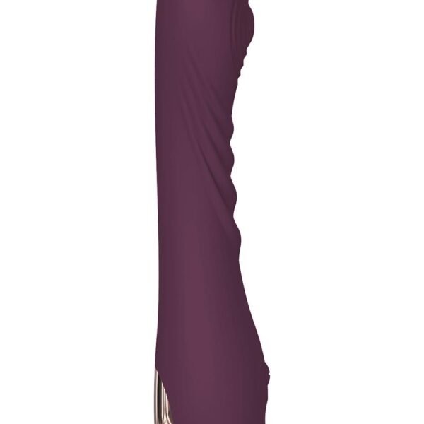 Вібратор гнучкий з пульсацією Dream Toys Essentials Tapping Power Vibе, фіолетовий