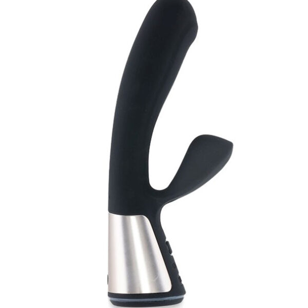 Вібратор-кролик Ohmibod Fuse KIIROO з інтерактивним підключенням, чорний