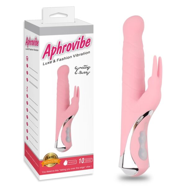 Вібратор-кроль рельєфний Chisa Aphrovibe рожевий