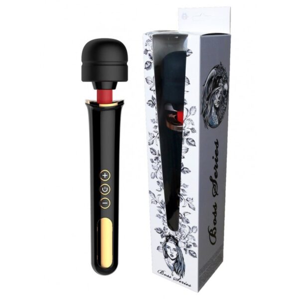 Вібратор-мікрофон чорний Massager Super Powerful USB 10 Function