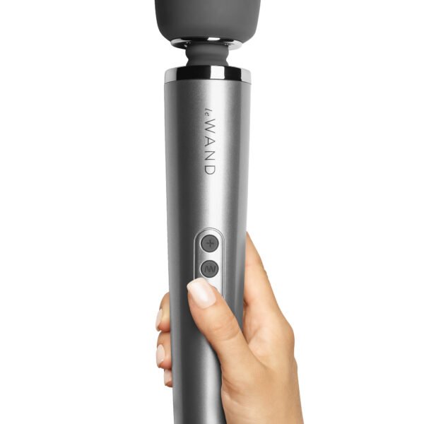 Вібратор мікрофон Le Wand RECHARGEABLE MASSAGER, сірий