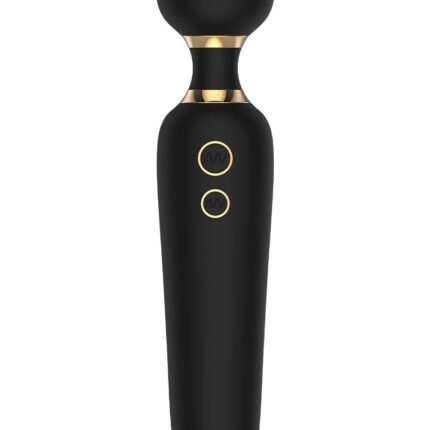 Вібратор мікрофон універсальний двосторонній Dream Toys Elite Noah з 2-ма моторами, чорний