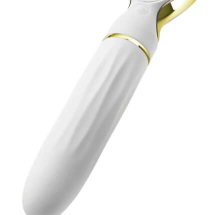 Вібратор міні класичний Blush Delice Heartthrob із рельєфом, білий