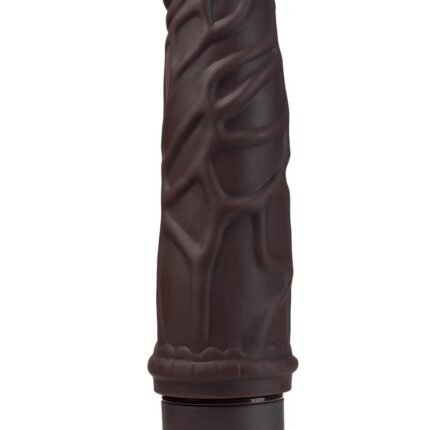 Вібратор реалістичний Blush Dr.  Skin Dr.  Robert на батарейках, коричневий