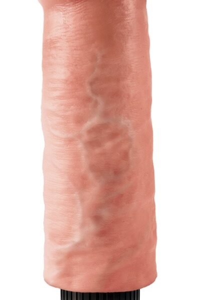 Вібратор реалістичний на присосці Pipedream King Cock, бежевий