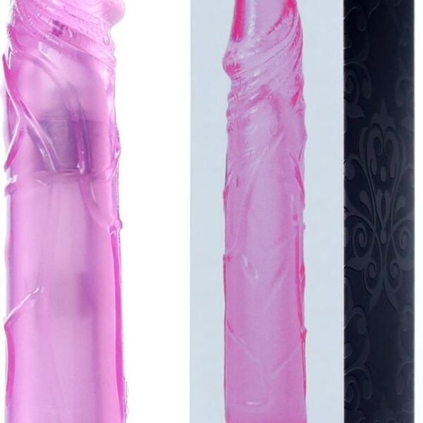 Вібратор реалістичний Wibrator-Juicy Jelly - Multispeed Pink