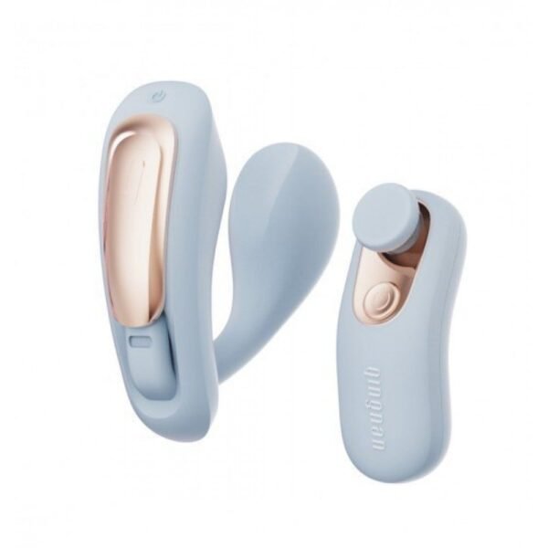 Вібратор у трусики з пультом керування Qingnan No. 6 Wireless Control Beige, блакитний