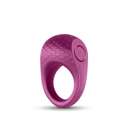 Вібро кільце для пеніса NS Novelties Seduction Levi бордовий металік