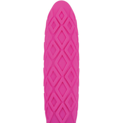 Віброкуля з ромбоподібним рельєфом NS Novelties Luxe Compact Vibe Princess Pink, рожевий