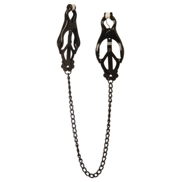 Затискачі на соски "конюшина" Lucky Bay Nipple play з легким ланцюжком