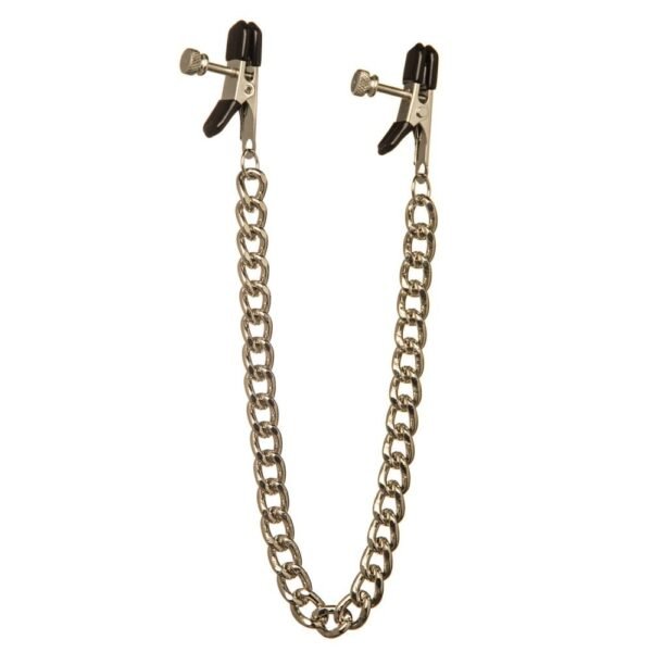 Затискачі на соски плоскі DS Fetish nipple play Hard metal