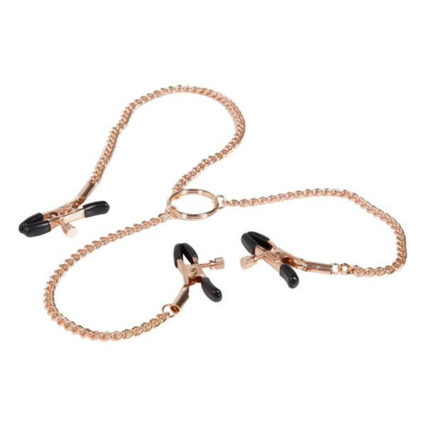 Затискачі на соски та клітор Triple Intimate Clamps