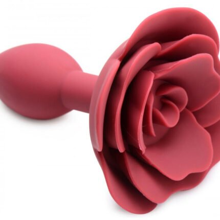 Анальна пробка силікон троянда Master Series Booty Bloom Silicone Anal Plug With