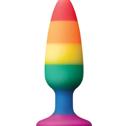 Анальна пробка силікон NS Novelties COLOURS PRIDE EDITION PLUG M