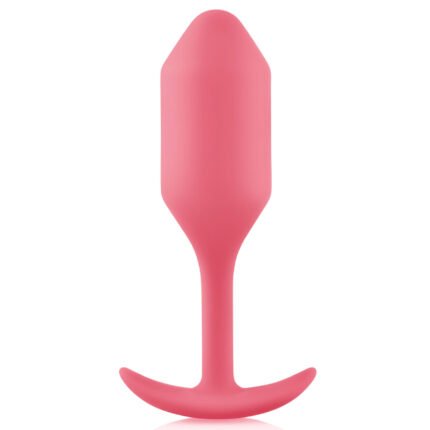 Безшовна силіконова анальна пробка з обтяженням B-Vibe - Snug Plug 2