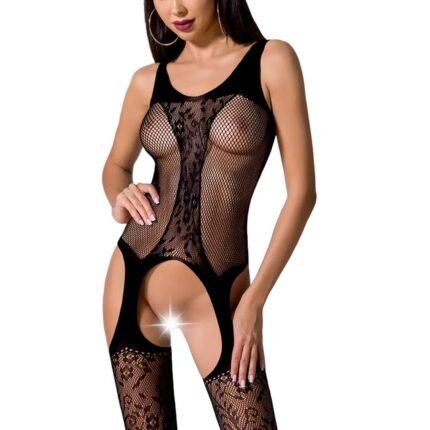 Бодістокінг з відкритим доступом BS072 black