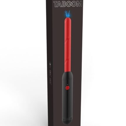 Електростимулятор Стік Taboom Prick Stick Electro Shock Wand червоно-чорний, 34 см