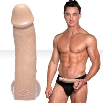 Фалоімітатор реалістичний Fleshjack Boys Cade Maddox Silicone Dildo (RP), тілесний, 22. 8 х 5. 5 см