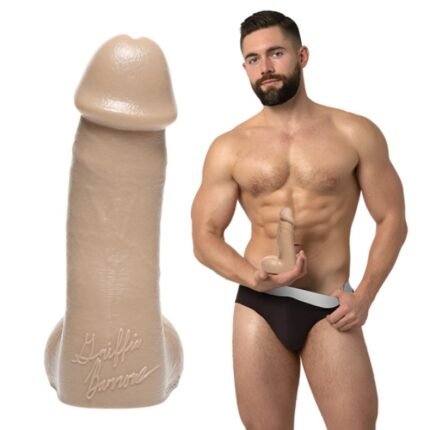 Фалоімітатор із мошонкою реалістичний Fleshjack Boys Griffin Barrows Silicone Dildo (RP), тілесний