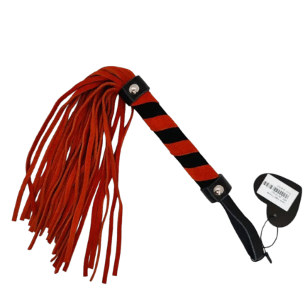 Флоггер DS Fetish Leather flogger M orange