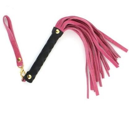Флоггер DS Fetish Leather flogger S pink