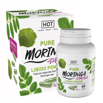 Капсули для підвищення лібідо у жінок HOT Bio Moringa Libido Caps (ціна за упаковку, 60 шт)