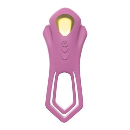 Кільце ерекційне з вібрацією Boss Series Roadster wine red