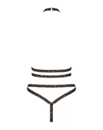 Komplekt S Otkrytym Biustom Leopardovyi Prynt Tigrita  Pcs Xl Xl