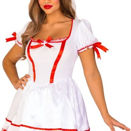 Костюм неслухняної медсестри Leg Avenue розмір S