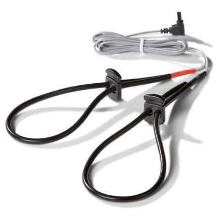 Ласо на пеніс та мошонку з електростимуляцією Mystim чорні