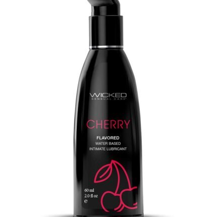 Лубрикант оральний на водній основі WICKED CHERRY з ароматом та смаком вишні, 60 мл