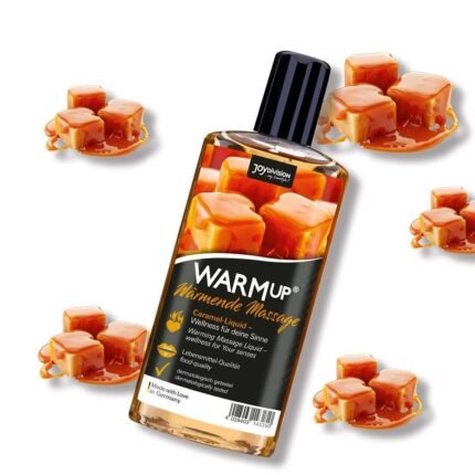 Олія для масажу зігрівальна та їстівна WARMup Caramel 150ml