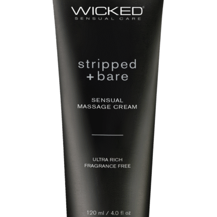 Масажний крем Wicked Sensual Care Stripped & Bare без запаху, 120 мл