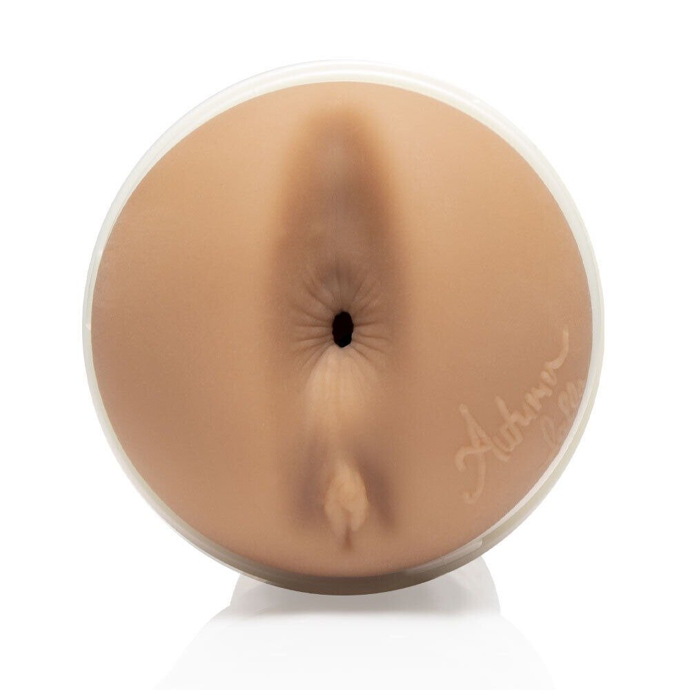 Маструбатор анус у колбі Fleshlight реалістичний з кібершкіри (Superskin), бежевий - Зображення 3