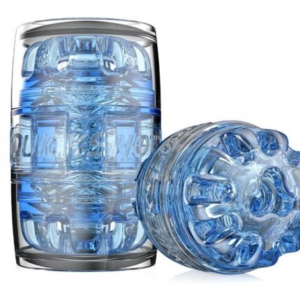 Маструбатор  двосторонній FleshLight Quickshot Turbo, блакитний