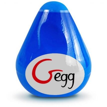 Мастурбатор багаторазове яйце NEW! Gvibe Gegg, синій (при покупці 3 од., тестер за 1 грн)