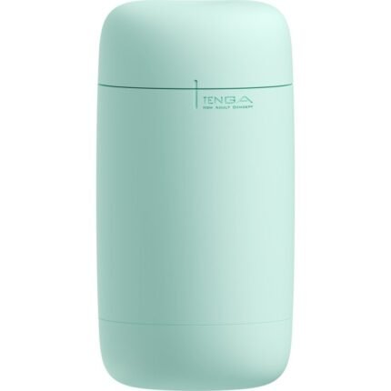 Маструбатор  нереалістичний Tenga Puffy Mint Green, рельєфний, м'ятний, 15 х 4. 5 см