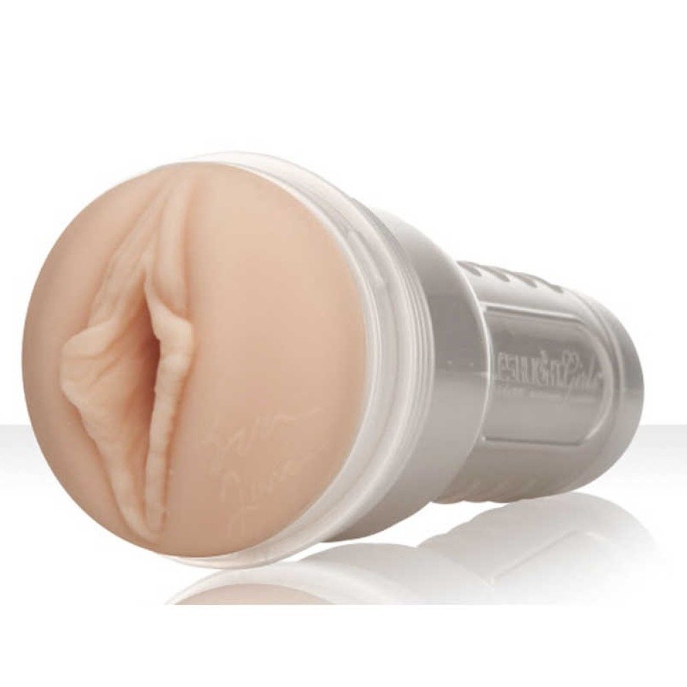 Маструбатор вагіна в колбі FleshLight Eva Lovia, кібершкіра, тілесний - Зображення 2