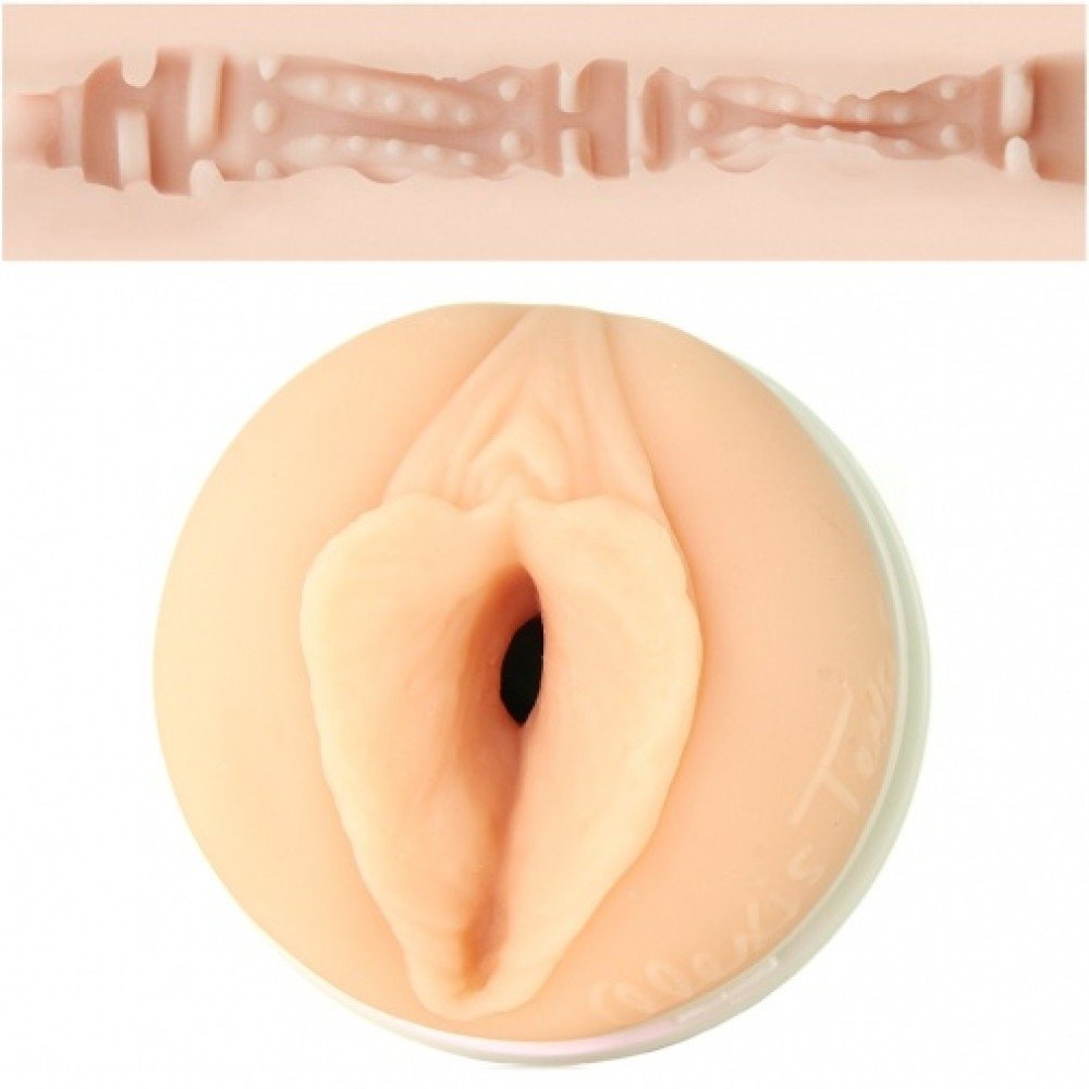 Маструбатор вагіна в колбі, кібершкіра Fleshlight Girls Alexis Texas Outlaw, бежевий - Зображення 2