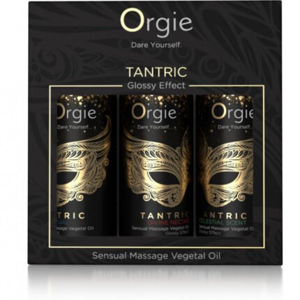 Міні-колекція масажних олій Orgie "Tantric", 3 x 30 мл