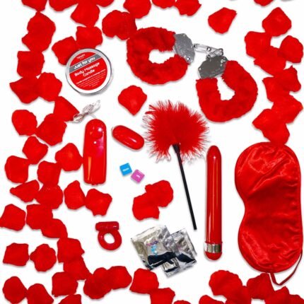 Набір подарунковий іграшок БДСМ Toy Joy Romance Gift Set, червоний