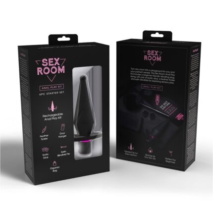 Набір для анальних ігор Dream Toys Sex Room, чорний