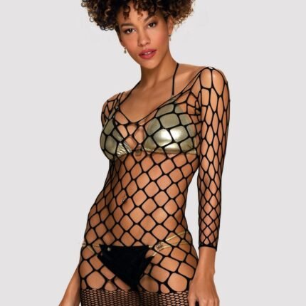 Сукня сітка Obsessive D606 black S/M