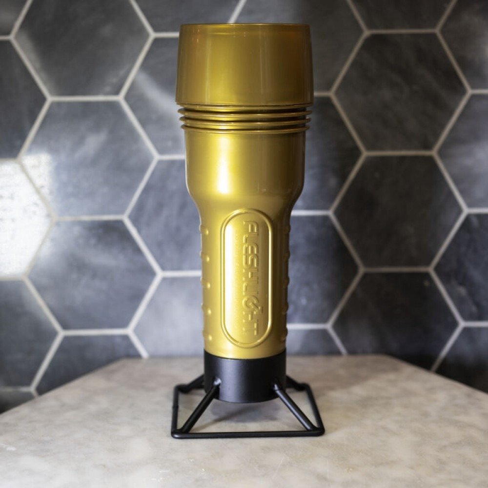 Підставка для просушування Маструбатора Fleshlight Drying Rack - Screw Dry, чорний - Зображення 5