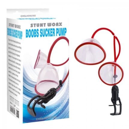 Вакуумна помпа для грудей Chisa Stunt Worx Boobs sucker Pump, механічна