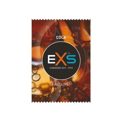 Презервативи зі смаком Коли анатомічні EXS Flavoured Cola веганські (ціна за 5 шт. )