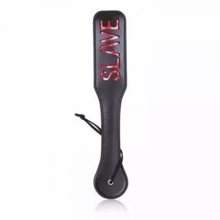 Шльопавка овальна з вирізом SLAVE PADDLE, чорна, 31,5 см