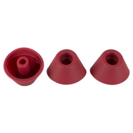 Змінні насадки на Womanizer Duo Heads, бордові, розмір S